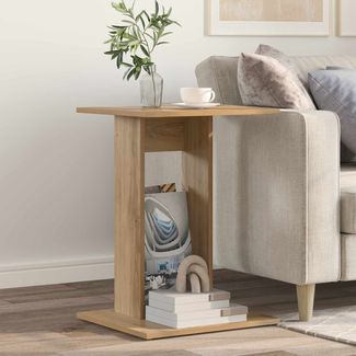 vidaXL Beistelltisch, Holz Artisan-Eiche Braun, 45 x 40 x 62,5 cm