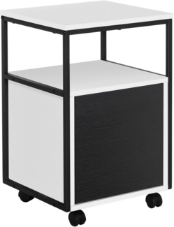 INOSIGN Rollcontainer Korpo, Metallgestell, Push-to-open, feststellbare Rollen, Breite 40 cm