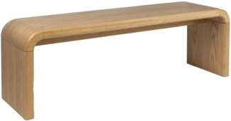 Bank Sitzbank BRAVE 140 cm mit Eichenfurnier von Zuiver