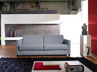 Bali Schlafsofa Norwalk, Dauerschlaffunktion, mit Unterfederung / Lattenrost und Matratze
