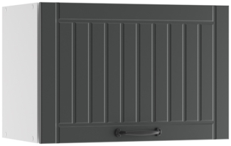 Hängeschrank Fame-Line Anthrazit Landhaus 60 cm Flach Vicco