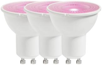 Nordlux Smart Home RGB LED Leuchtmittel GU10 3er Set 4,7W 5x5x5,5cm