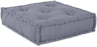 vidaXL Kissen Grau 70 x 70 x 54 cm Polyester 4019046