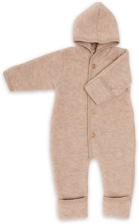 Engel Baby-Overall mit Kapuze, Holzknöpfen und Umschlag TOP