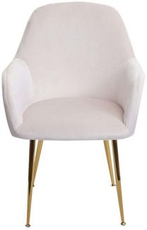 Endo-Moebel Essgruppe Essgruppe Kaschmir / Cashmere / Beige Esstisch Set mit 6 Stühlen, (7-tlg)