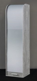 Rolloschrank 759 Beton Silber B H T 45 x 164 x 40 cm