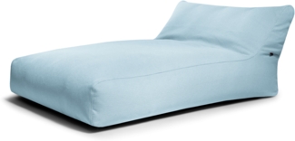 Sitzsack ‘Sofa Sunbed‘, Bezugstoff - Canaria, 100% Olefin, Light Blue, 80x180x140 cm cm.