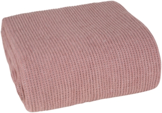 Wohndecke Sofadecke Decke Tagesdecke Design Natur Farben Amber rosa 200x220