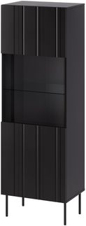 Vitrine Isla 60 (Farbe: Schwarz)