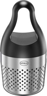 RÖSLE Aroma Ei, Hochwertiges Sieb mit Griff zum Mitkochen von Kräutern und Gewürzen, Tee-Ei, Aromaentfaltung, spülmaschinengeeignet