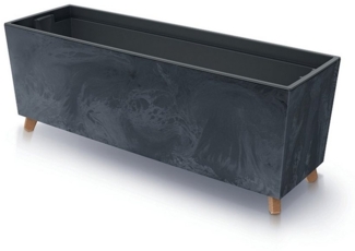 Prosperplast Blumentopf, Urbi Case Beton Effect N Anthrazit