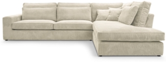 AN-MOEBEL4U Ecksofa COMFORTO MINI CORD 280 x 224 cm, Sofa