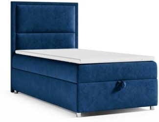 Best for Home Boxspringbett mit Bettkasten Trinity K-11 SINGLE Bonellfederkern inkl. 7 cm Topper (70x200 80x200 90x200 100x200 cm), verschiedene Liefermöglichkeiten, TOP Preis-Leistungs-Verhältnis