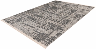 Teppich Adela 325 Grau 80 x 150 cm | Flachflor-Teppich