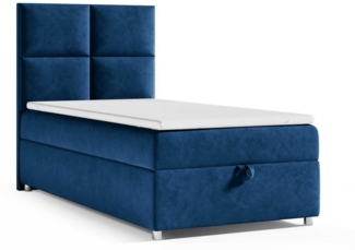 Best for Home Boxspringbett mit Bettkasten Trinity K-2 SINGLE Bonellfederkern inkl. 7 cm Topper (70x200 80x200 90x200 100x200 cm), verschiedene Liefermöglichkeiten, TOP Preis-Leistungs-Verhältnis