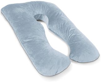 ELONEO Stillkissen Schwangerschaftskissen XXL, Seitenschläferkissen, Pregnancy pillow, 150x80x20cm, optimaler Halt für den ganzen Körper, waschbar