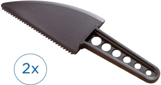 Ruco Tortenmesser, Antikratz-Tortenmesser/Tortenheber, 2er Set