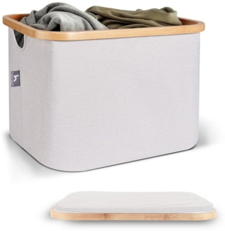 HENNEZ Aufbewahrungskorb 40l kompatibel für IKEA KALLAX Regal, Korb zur Holz Aufbewahrung klein Aufbewahrungsbox Regalkorb