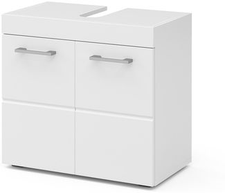 Waschbeckenunterschrank Luna Weiß 60 x 56 cm Vicco