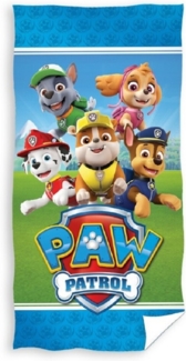 Paw Patrol Baumwollhandtuch Badehandtuch Strandtuch 70x140 cm aus Baumwolle