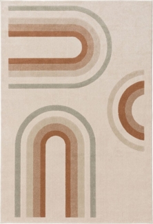 benuta Teppich Ida, rechteckig, Höhe: 6 mm, Kunstfaser, Berber, Ethno-Style, Wohnzimmer