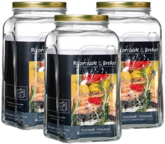 Ritzenhoff & Breker Homemade Einmachglas 3 l 3er Set - DS
