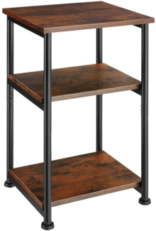 tectake Beistelltisch Carlton (1-St, 1 tlg), Industrial Style