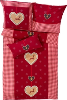 Kaeppel Bettwäsche Bettwäsche, Biber, Karo