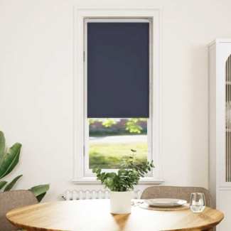 vidaXL Verdunkelungsrollo Marineblau 40x150cm Stoffbreite 35,7 cm 4011506