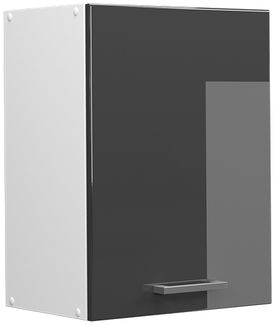 Hängeschrank R-Line Anthrazit Hochglanz 45 cm mit Tür Vicco