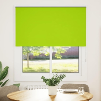 vidaXL Verdunkelungsrollo Grün 125x175cm Stoffbreite 121,6cm Polyester 4011289