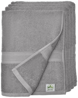 leevitex® Handtuch Frottee 4er Set, 50 x 100 cm, hochwertig verarbeitet & fusselfrei