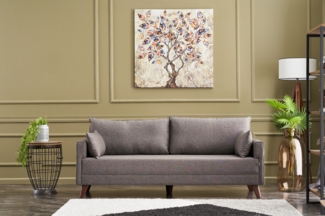 3-Sitzer-Sofa, 'Bella', 85 x 81 x 208, Braun