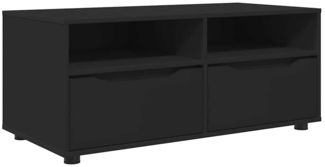 vidaXL TV-Schränk Schwarz 100 x 48 x 43 cm Holzwerkstoff 888928