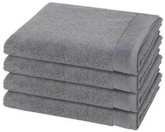 Möve Premium 4 tlg. Frottier-Set - 4 X Handtuch (50 X 100cm) - 550 g/m² - Stone