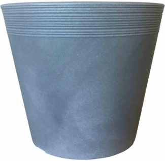 SIENA GARDEN Pflanzgefäß MALAGA 38 grau Ø 38 x 32 cm