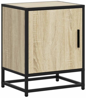vidaXL Nachttisch Sonoma-Eiche 40x31x50 cm Holzwerkstoff und Metall 848711