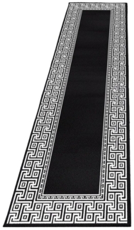 Teppich PARMA BLACK 80 X 300cm Läufer