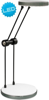 näve LED Tischleuchte Aleko, LED fest integriert, flexibel bewegliches Gestell, ein-/ aus Schnurschalter, H: ca. 30cm