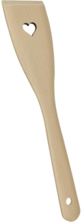 METALTEX 570304010 Pfannenwender HEART aus Buchenholz mit Herz-Ausschnitt / Backzubehör / Kochzubehör