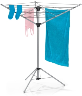 EASYmaxx Wäscheständer Platzwunder silber/schwarz