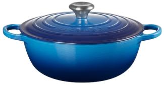 Le Creuset Bräter La Marmite Signature rund azure 28cm