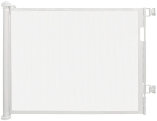 JEOBEST Treppenschutzgitter Türschutzgitter Ausziehbar 0-150CM Treppenschutz Absperrgitter, 1ST, Kinder-und Haustier-Schutzgitter, Sehr platzsparend,da ausziehbar