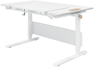 Schreibtisch Moby , Weiß , 120 x 59 x 70 cm