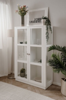 möbelvita Highboard Arden 53A Highboard, weiß