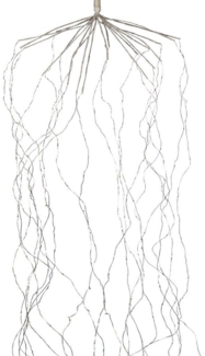 Dehner Lichterkette LED Girlande Regenschauer, 600 LEDs, Ø 40cm, Länge 300 cm, Weihnachtsbeleuchtung für Indoor/Outdoor, mit 8h-Timer