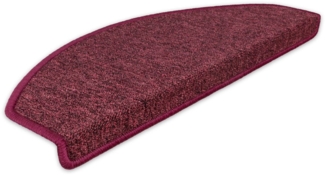 Metzker® Stufenmatte Stufenmatten Rambo New Halbrund Einzeln und SparSet´s, halbrund, Höhe: 5 mm, 16 Stück im Set - Bordeaux