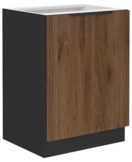 ROYAL24_MARKT Unterschrank - Ordnung und Eleganz vereint (Küchenschranken, 1-St, Premium - 60 D 1F BB – MONZA) Feinste Qualität - Modern - Zeitlos.