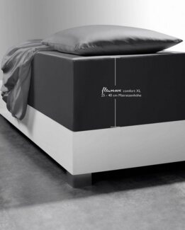 fleuresse Spannbettlaken Comfort XL, Mako-Jersey, Gummizug: rundum, (1 Stück), Mako-Jersey, für Matratzen bis 40 cm Höhe, Bettlaken, Spannbetttuch