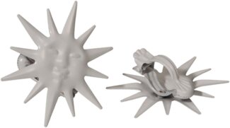 Liedeco Dekoklammer Sonne, Gardinen, Vorhänge, (Packung, 2-St), für Gardinen, Vorhänge